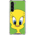Looney Tunes Tweety Bird Zoomed In Galaxy S24 FE Clear Case