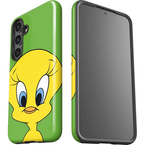 Looney Tunes Tweety Bird Zoomed In Galaxy S25 Impact Case