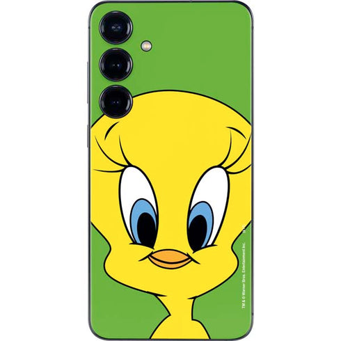 Looney Tunes Tweety Bird Zoomed In Galaxy S25 Plus Skin