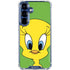 Looney Tunes Tweety Bird Zoomed In Galaxy S25 Clear Case