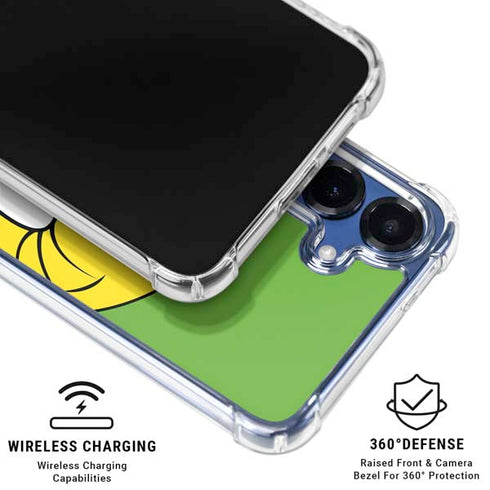Looney Tunes Tweety Bird Zoomed In Galaxy S25 Plus Clear Case