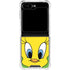 Looney Tunes Tweety Bird Zoomed In Galaxy Z Flip6 Clear Case