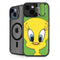 Looney Tunes Tweety Bird Zoomed In iPhone 14 Kickstand Case