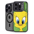 Looney Tunes Tweety Bird Zoomed In iPhone 15 Pro Max Kickstand Case