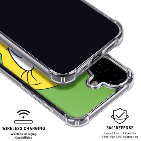 Looney Tunes Tweety Bird Zoomed In iPhone 16 MagSafe Case
