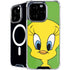 Looney Tunes Tweety Bird Zoomed In iPhone 16 Pro MagSafe Case