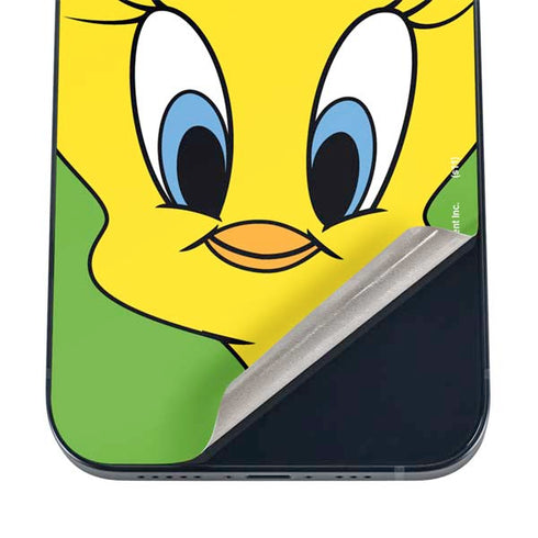 Looney Tunes Tweety Bird Zoomed In iPhone 16 Skin