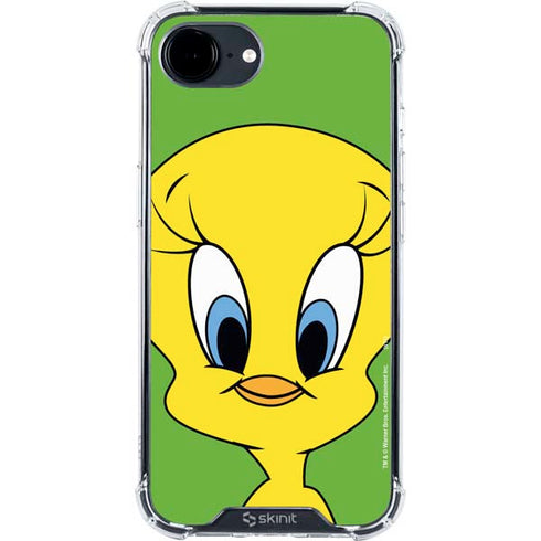 Looney Tunes Tweety Bird Zoomed In iPhone 16e Clear Case