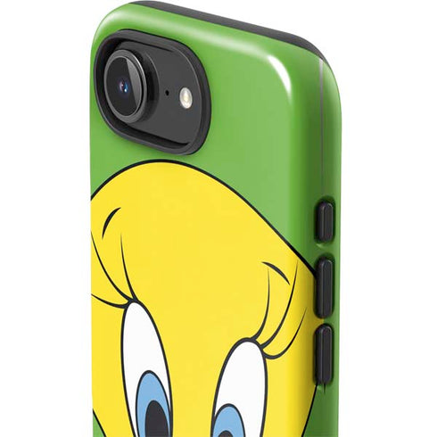 Looney Tunes Tweety Bird Zoomed In iPhone 16e Impact Case