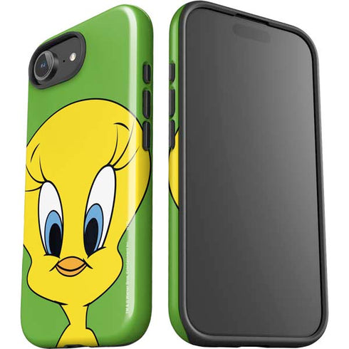 Looney Tunes Tweety Bird Zoomed In iPhone 16e Impact Case