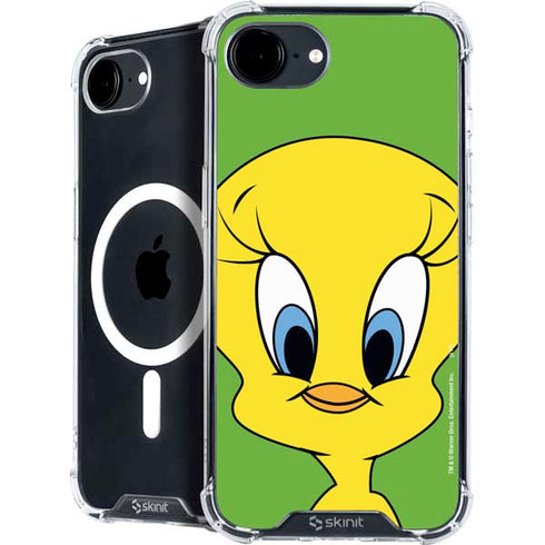 Looney Tunes Tweety Bird Zoomed In iPhone 16e MagSafe Case