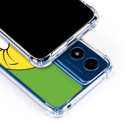 Looney Tunes Tweety Bird Zoomed In Moto G Play 4G (2024) Clear Case