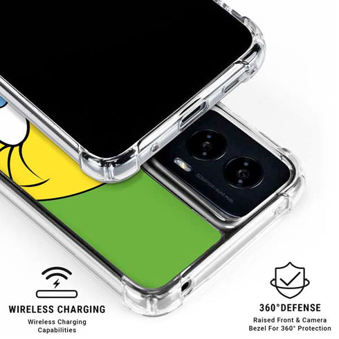 Looney Tunes Tweety Bird Zoomed In Moto G Power 5G (2024) Clear Case