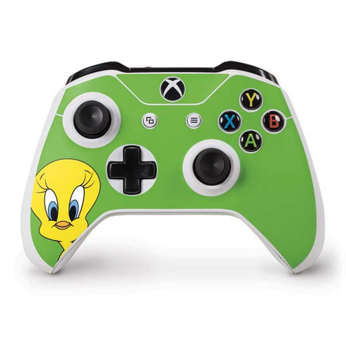Looney Tunes Tweety Bird Zoomed In Xbox One S Controller Skin