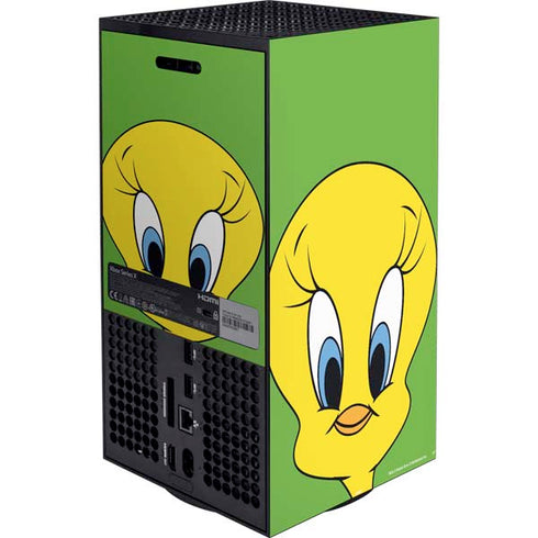 Looney Tunes Tweety Bird Zoomed In XBox Series X Digital Edition Bundle Skin