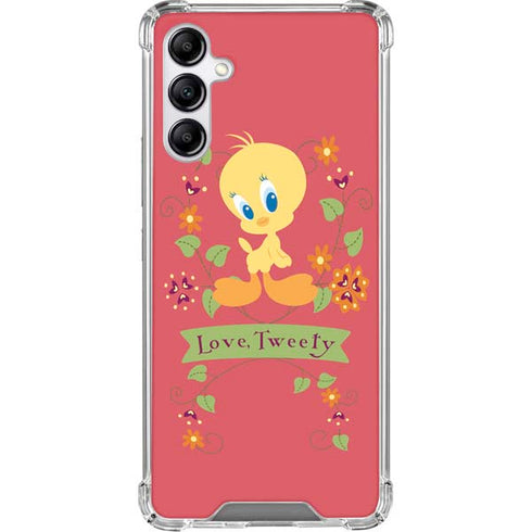 Looney Tunes Tweety Embroidered Gabb Phone 4 Clear Case