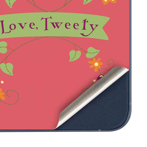 Looney Tunes Tweety Embroidered Galaxy A36 5G Skin