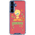 Looney Tunes Tweety Embroidered Galaxy S25 Clear Case