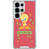 Looney Tunes Tweety Embroidered Galaxy S25 Ultra Clear Case
