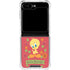 Looney Tunes Tweety Embroidered Galaxy Z Flip6 Clear Case