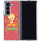 Looney Tunes Tweety Embroidered Galaxy Z Fold5 5G Clear Case