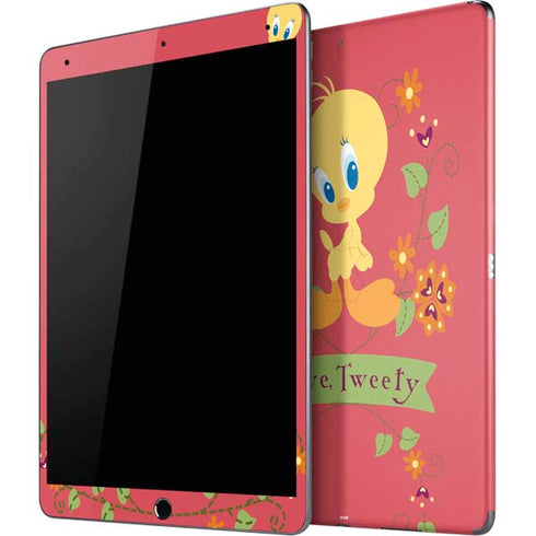 Looney Tunes Tweety Embroidered iPad Skins