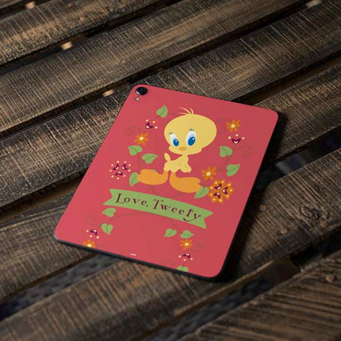 Looney Tunes Tweety Embroidered Apple iPad Pro Skin
