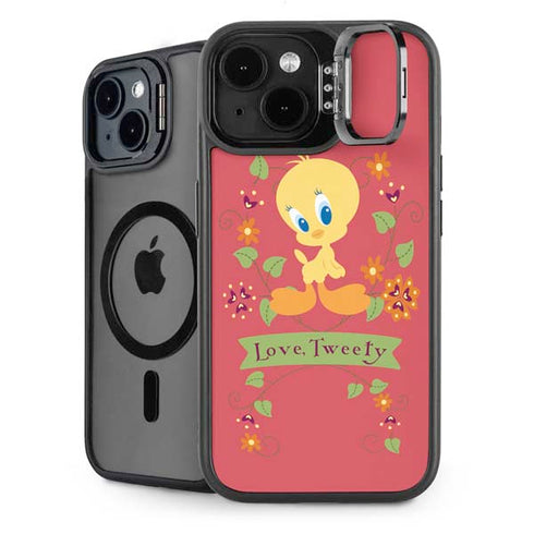 Looney Tunes Tweety Embroidered iPhone 13 Kickstand Case
