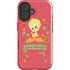 Looney Tunes Tweety Embroidered iPhone 16 Plus Impact Case