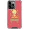 Looney Tunes Tweety Embroidered iPhone 16 Pro Clear Case
