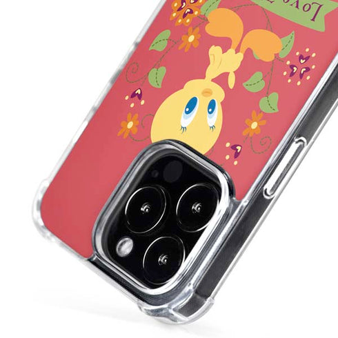 Looney Tunes Tweety Embroidered iPhone 16 Pro MagSafe Case