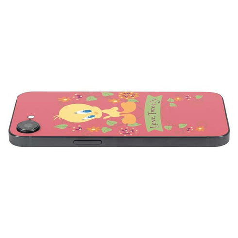 Looney Tunes Tweety Embroidered iPhone 16e Skin