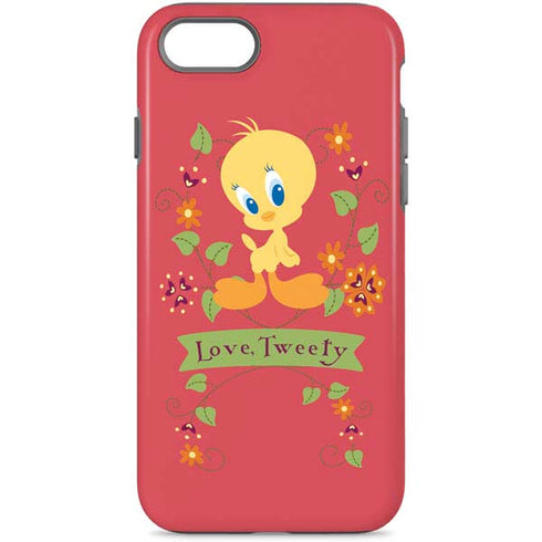 Looney Tunes Tweety Embroidered iPhone Cases