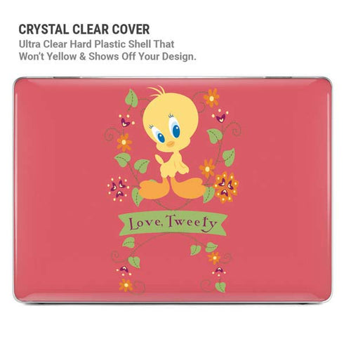 Looney Tunes Tweety Embroidered MacBook Pro 14in (2021-24) Case plus Skin