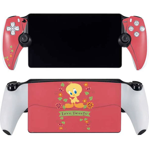 Looney Tunes Tweety Embroidered PlayStation Portal Remote Player Skin