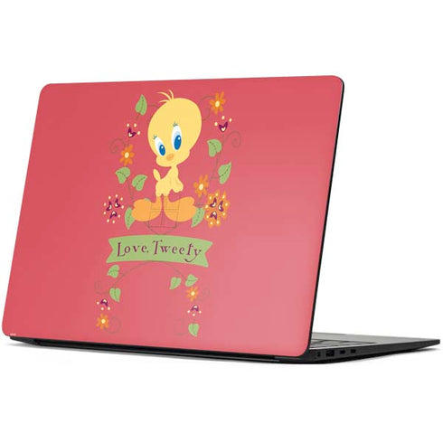 Looney Tunes Tweety Embroidered Surface Laptop 7 13.8in Skin