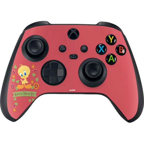 Looney Tunes Tweety Embroidered Xbox Series X Bundle Skin