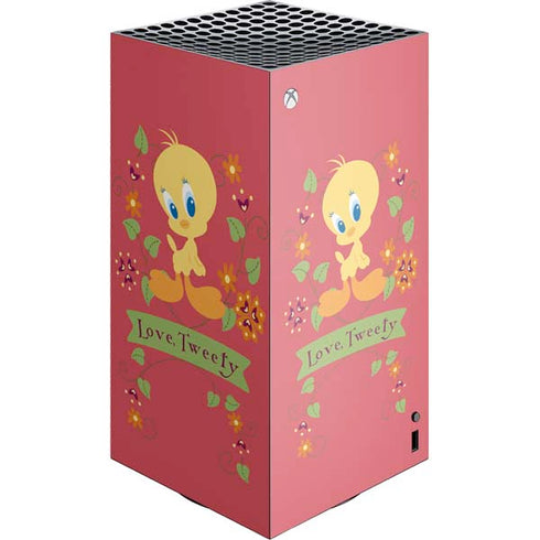 Looney Tunes Tweety Embroidered Xbox Series X Skins