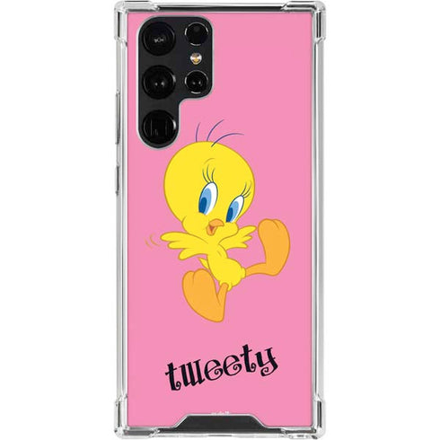Looney Tunes Tweety Pinky Galaxy S23 Ultra Clear Case