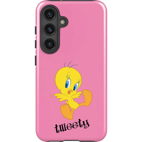 Looney Tunes Tweety Pinky Galaxy S25 Plus Impact Case