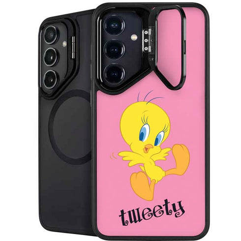 Looney Tunes Tweety Pinky Galaxy S24 Plus Kickstand Case