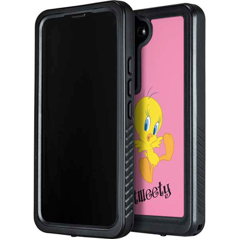 Looney Tunes Tweety Pinky Galaxy S24 Plus Waterproof Case