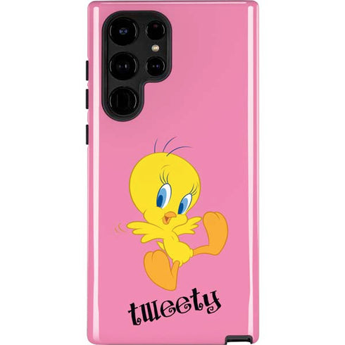 Looney Tunes Tweety Pinky Galaxy Cases