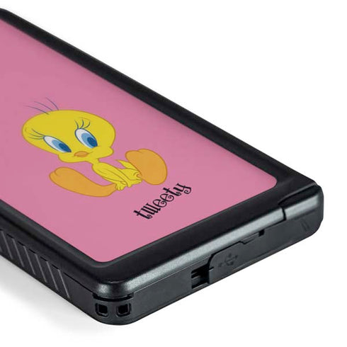Looney Tunes Tweety Pinky Galaxy S24 Ultra Waterproof Case