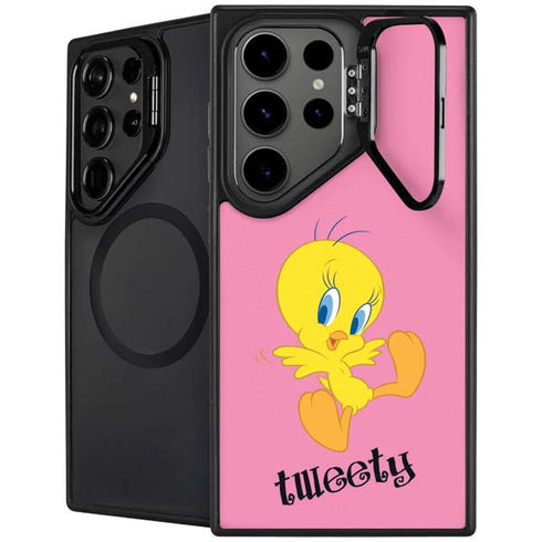 Looney Tunes Tweety Pinky Galaxy S26 Ultra Kickstand Case