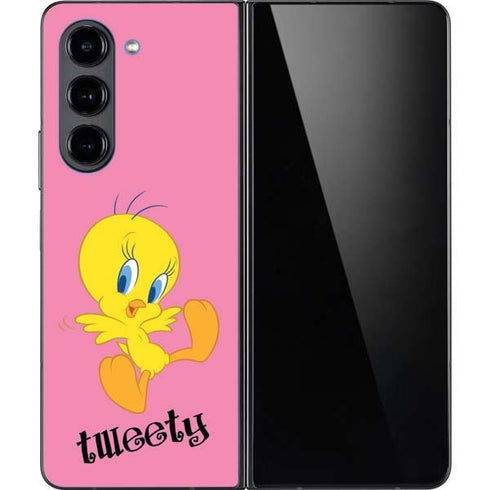 Looney Tunes Tweety Pinky Galaxy Z Fold5 5G Skin