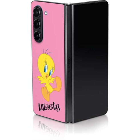 Looney Tunes Tweety Pinky Galaxy Z Fold5 5G Skin