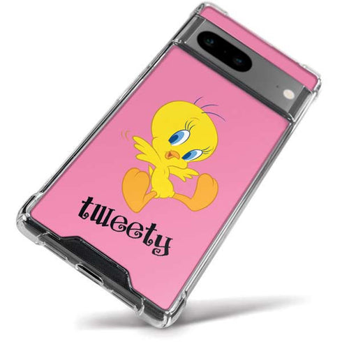 Looney Tunes Tweety Pinky Google Pixel 8a Clear Case