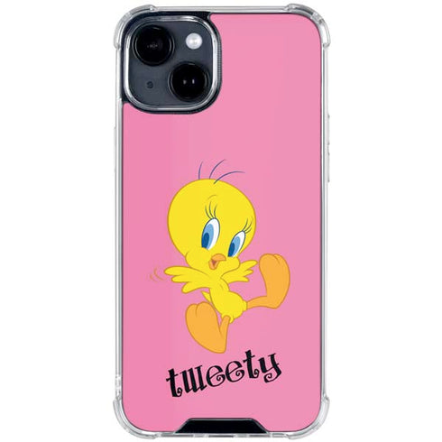 Looney Tunes Tweety Pinky iPhone 15 Clear Case