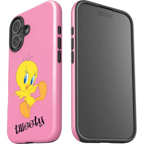 Looney Tunes Tweety Pinky iPhone 16 Impact Case